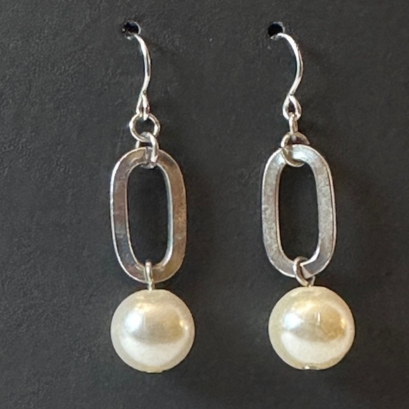 Necklace with Three Strands and Matching Earrings - Christopher & Banks - Picture 2 of 2